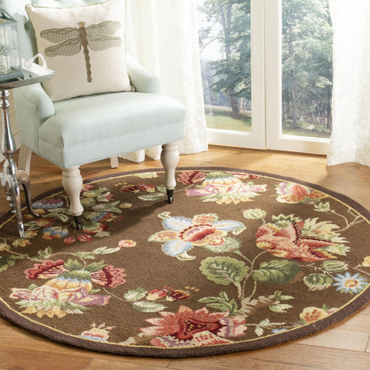 SAFAVIEH, tapis Chelsea Jurendine en laine florale fait main, style campagne française