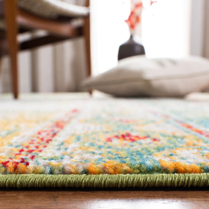 Tapis SAFAVIEH, Madison Sonya Abstrait Bohème Vieilli