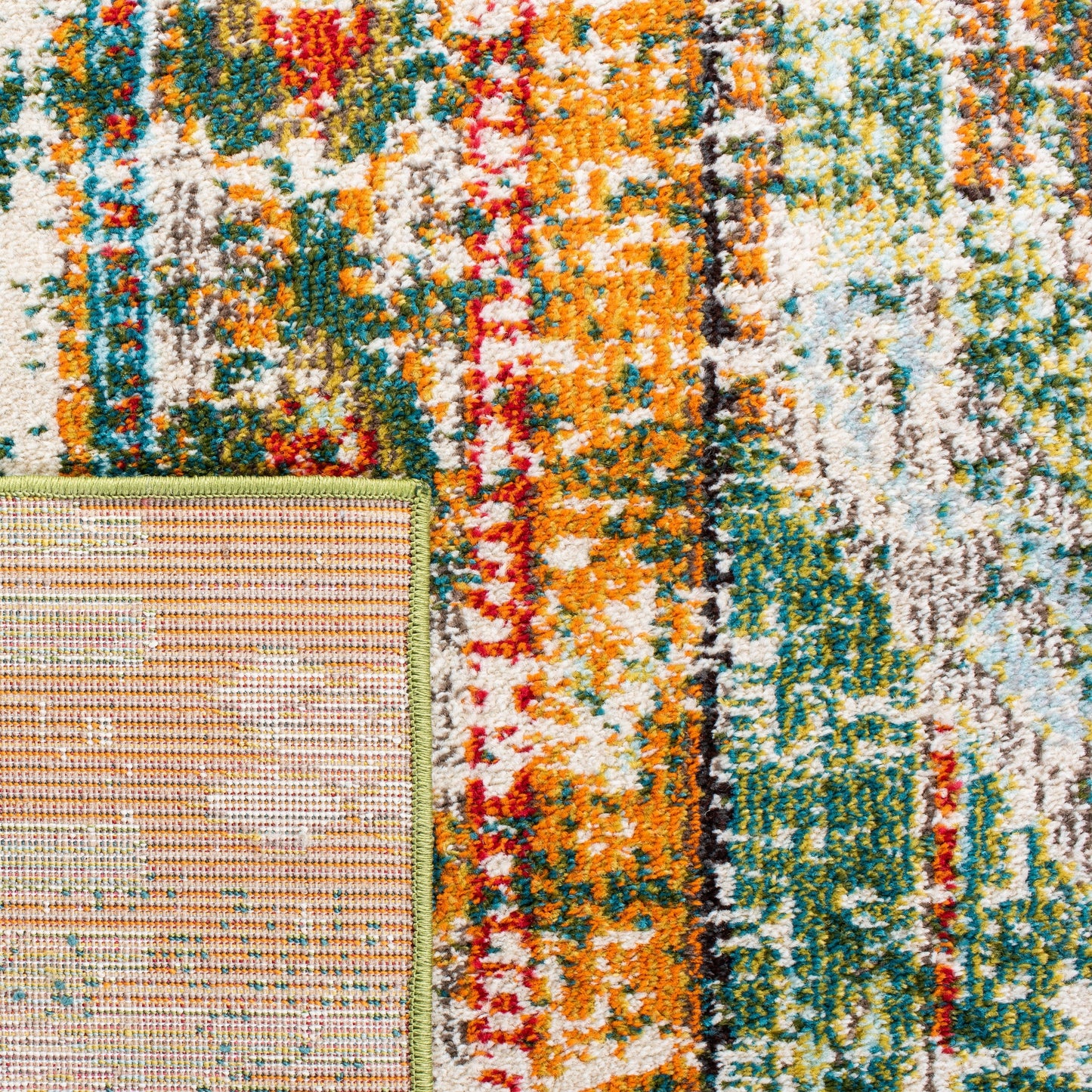 Tapis SAFAVIEH, Madison Sonya Abstrait Bohème Vieilli