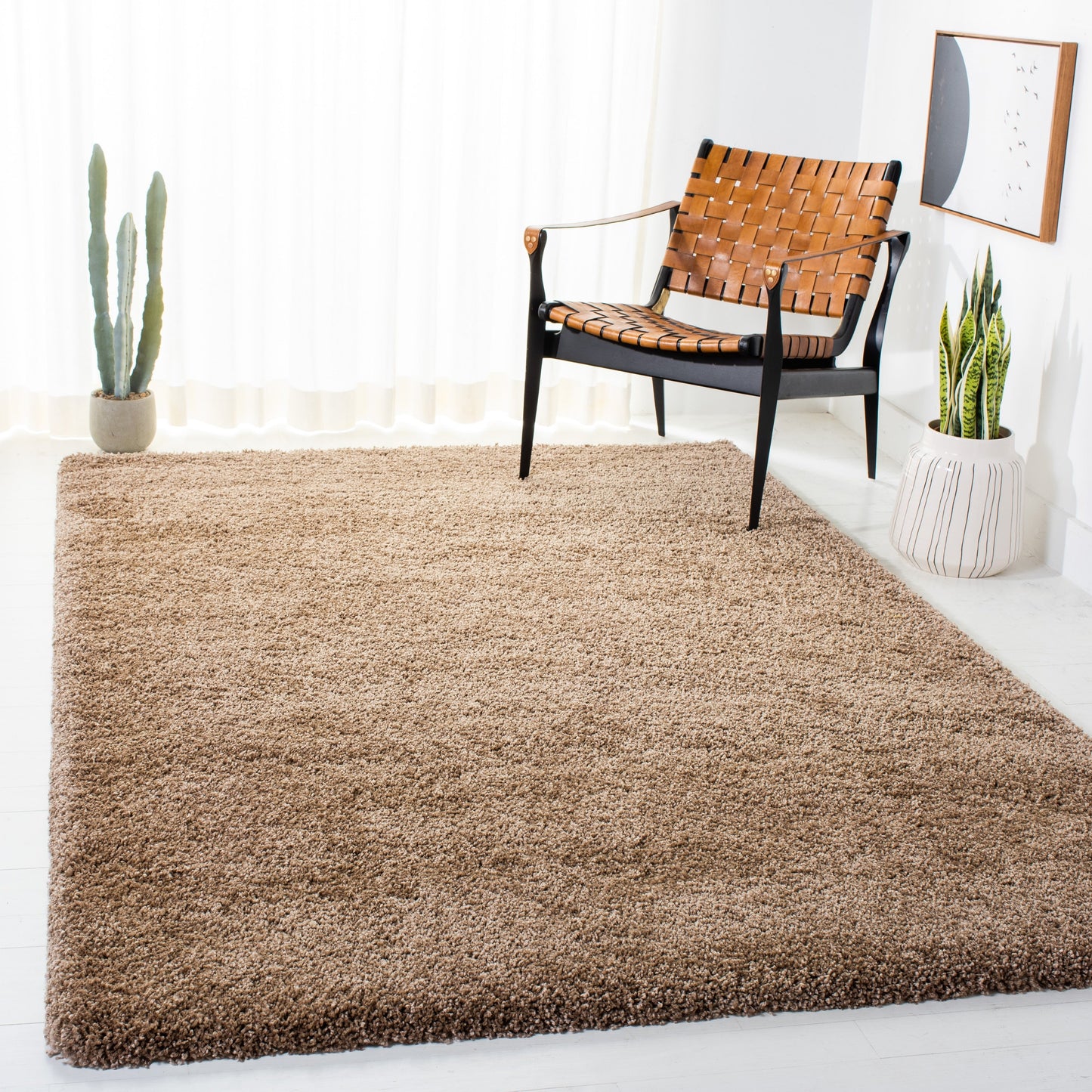 Tapis SAFAVIEH, Milan Shag Afton, épaisseur 5 cm