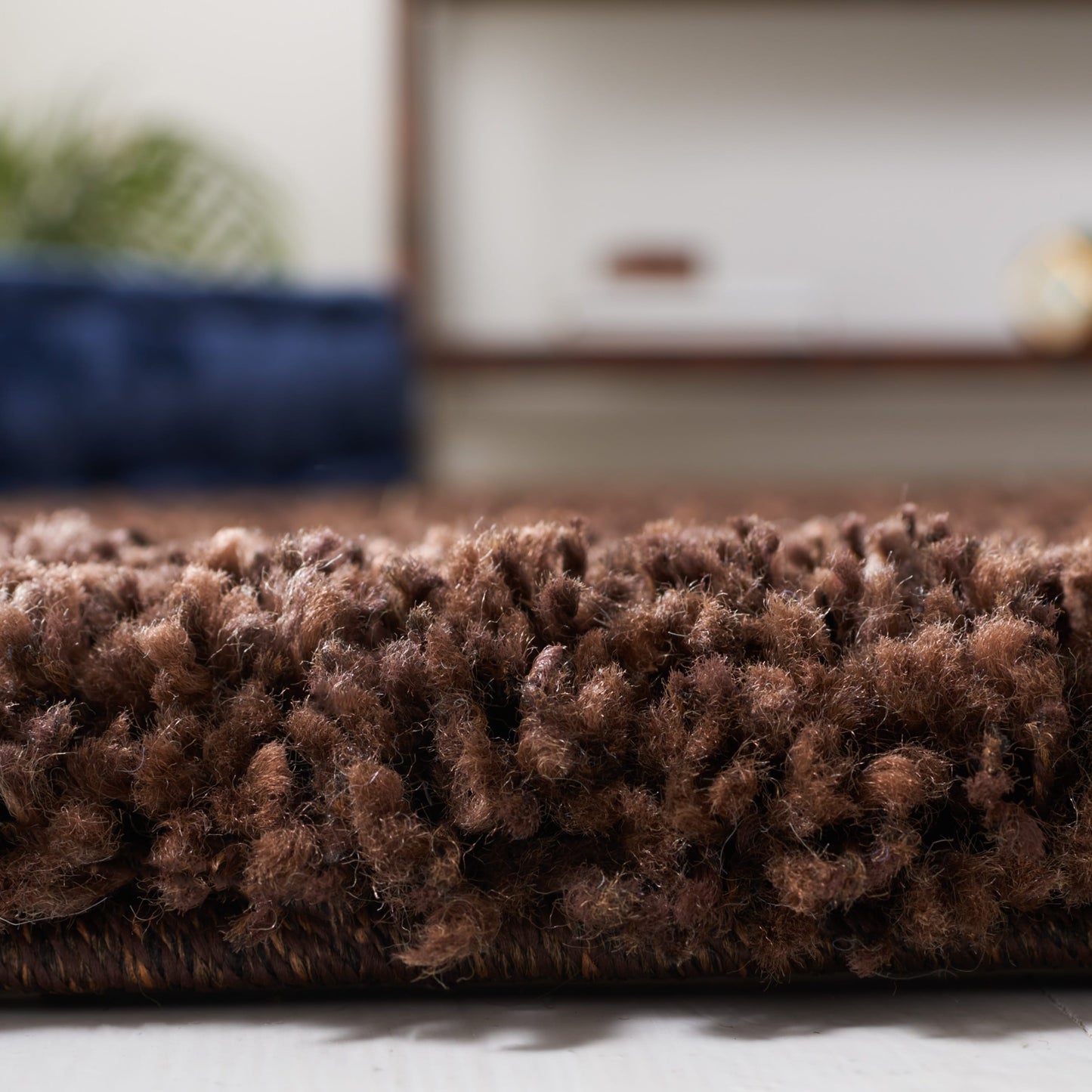 SAFAVIEH, Tapis Santa Monica Mahalia Shag de 2 pouces d'épaisseur