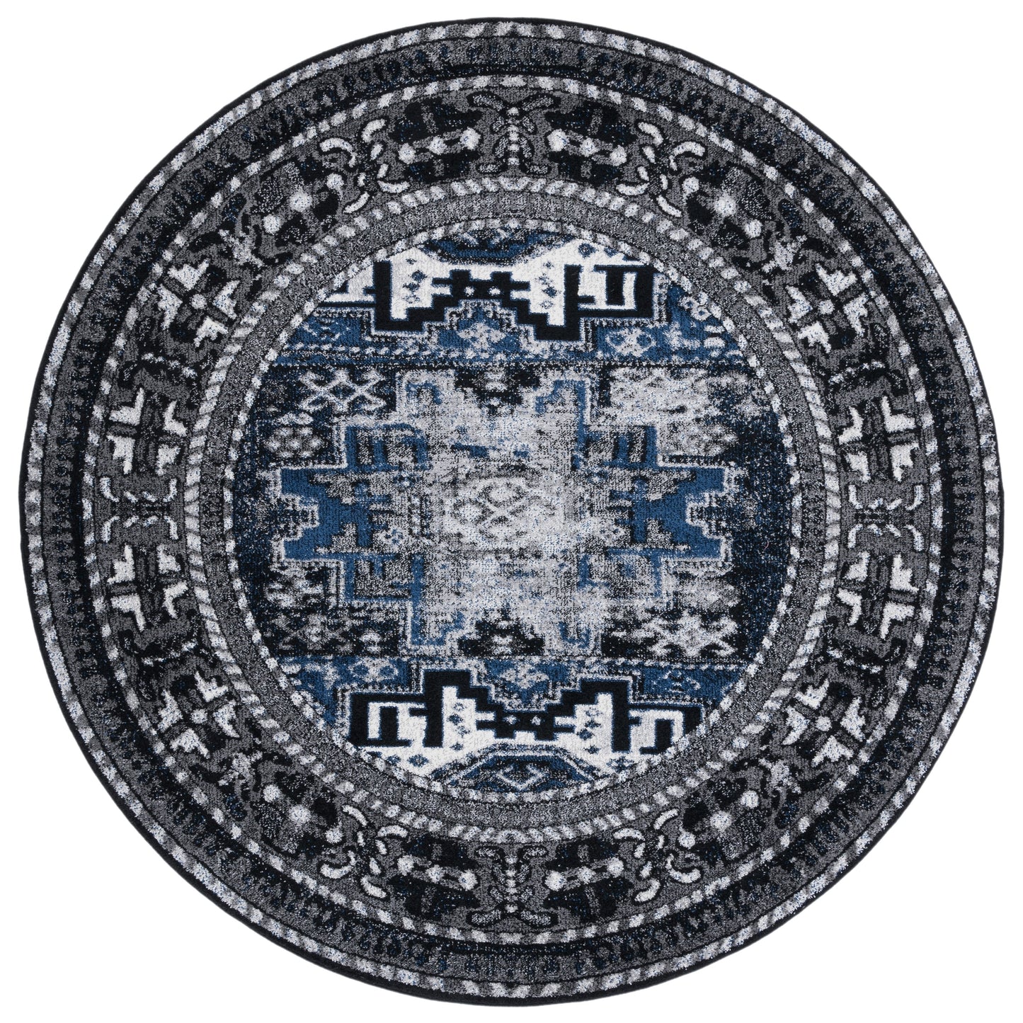 SAFAVIEH, Tapis Oriental Vintage Hamadan Lilla en détresse