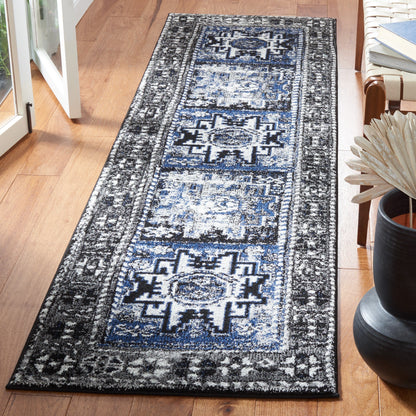SAFAVIEH, Tapis Oriental Vintage Hamadan Lilla en détresse