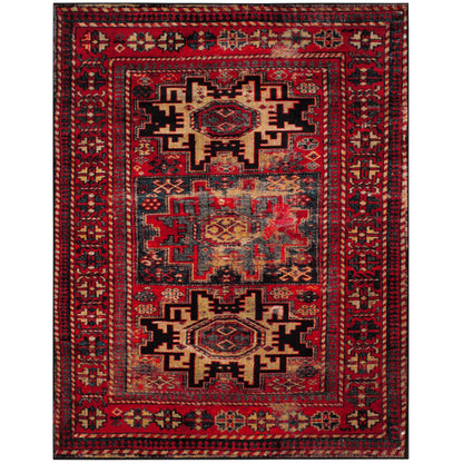 SAFAVIEH, Tapis Oriental Vintage Hamadan Lilla en détresse