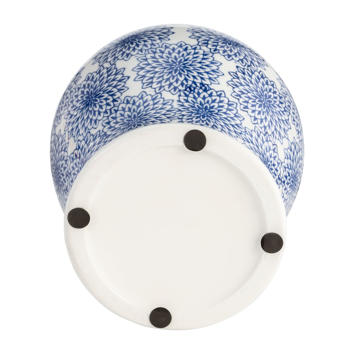 Pot Temple éclectique à motifs Sagebrook Home avec couvercle