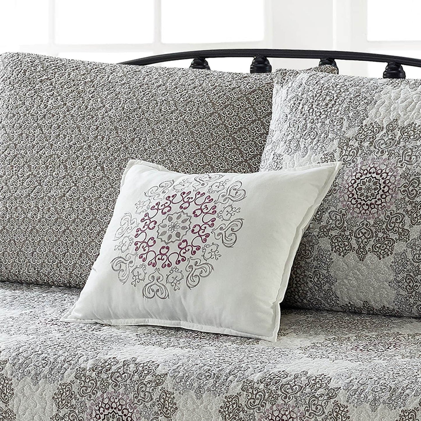 Serenta Ensemble couvre-lit 6 pièces en coton mélangé - 75 x 39