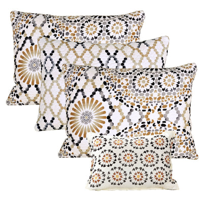 Serenta Ensemble couvre-lit 6 pièces en coton mélangé - 75 x 39