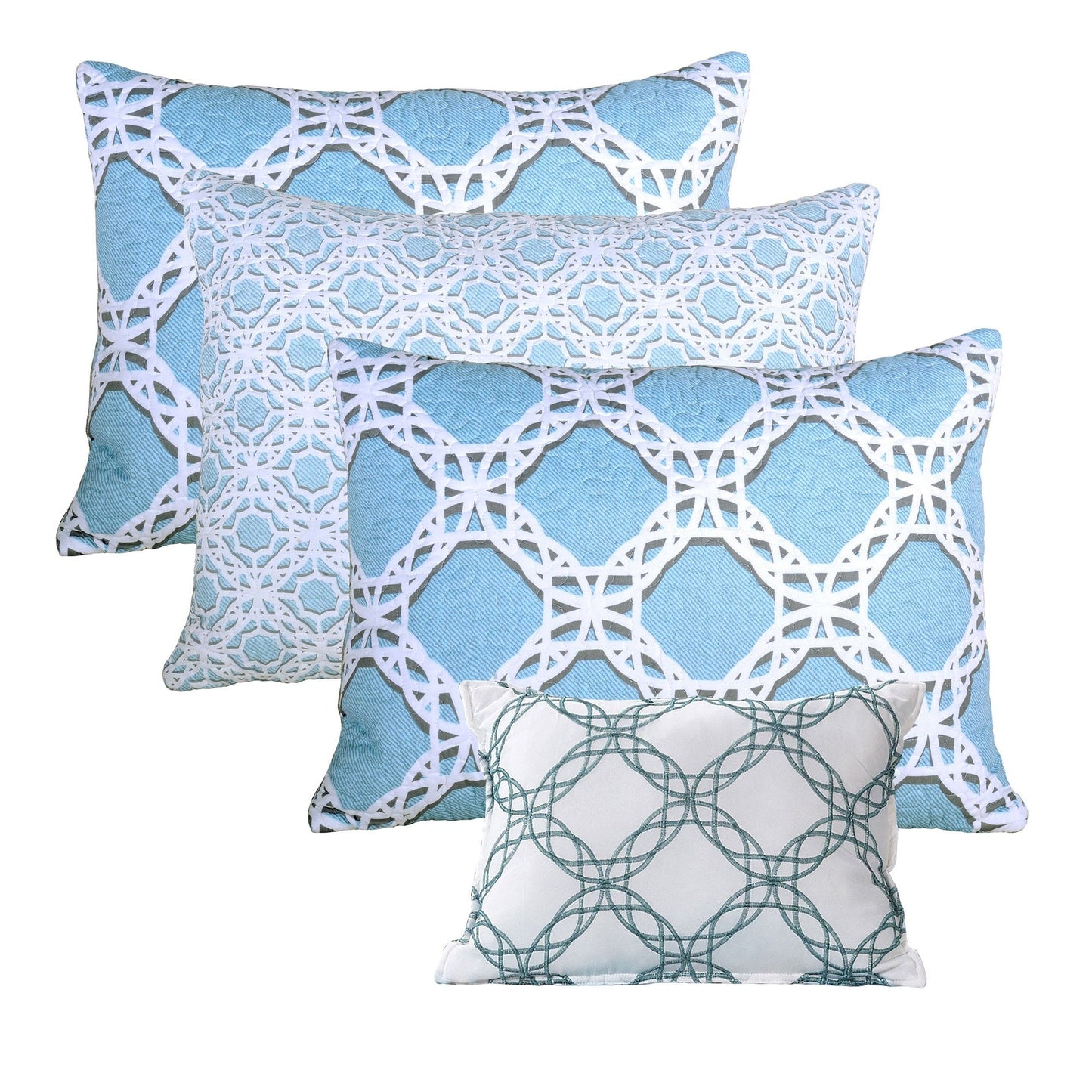 Serenta Ensemble couvre-lit 6 pièces en coton mélangé - 75 x 39