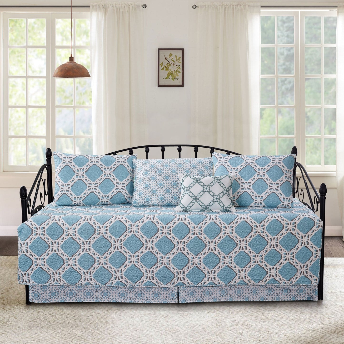 Serenta Ensemble couvre-lit 6 pièces en coton mélangé - 75 x 39