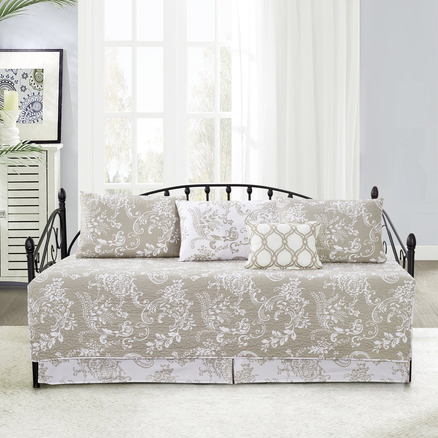 Serenta Ensemble couvre-lit 6 pièces en coton mélangé - 75 x 39