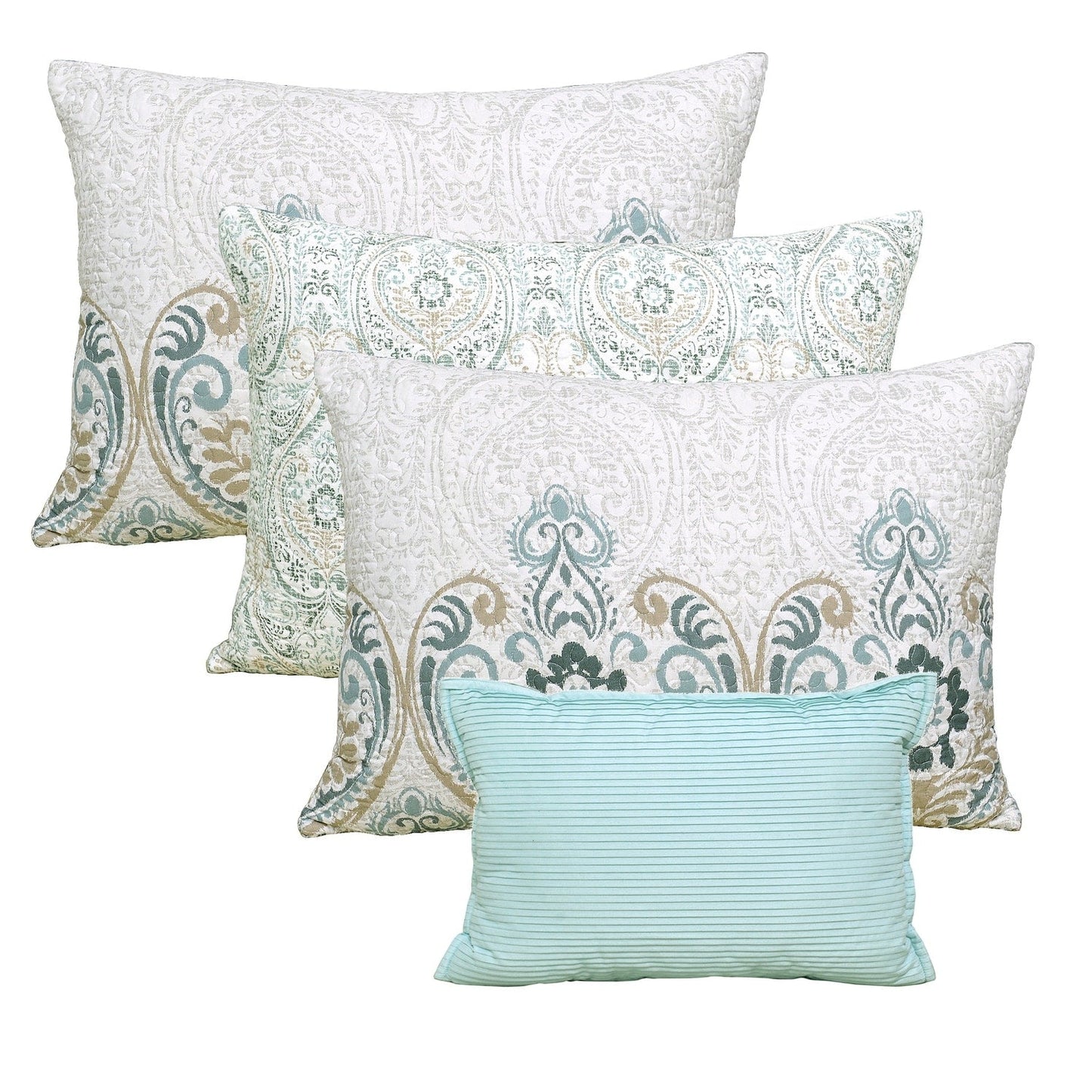 Serenta Ensemble couvre-lit 6 pièces en coton mélangé - 75 x 39