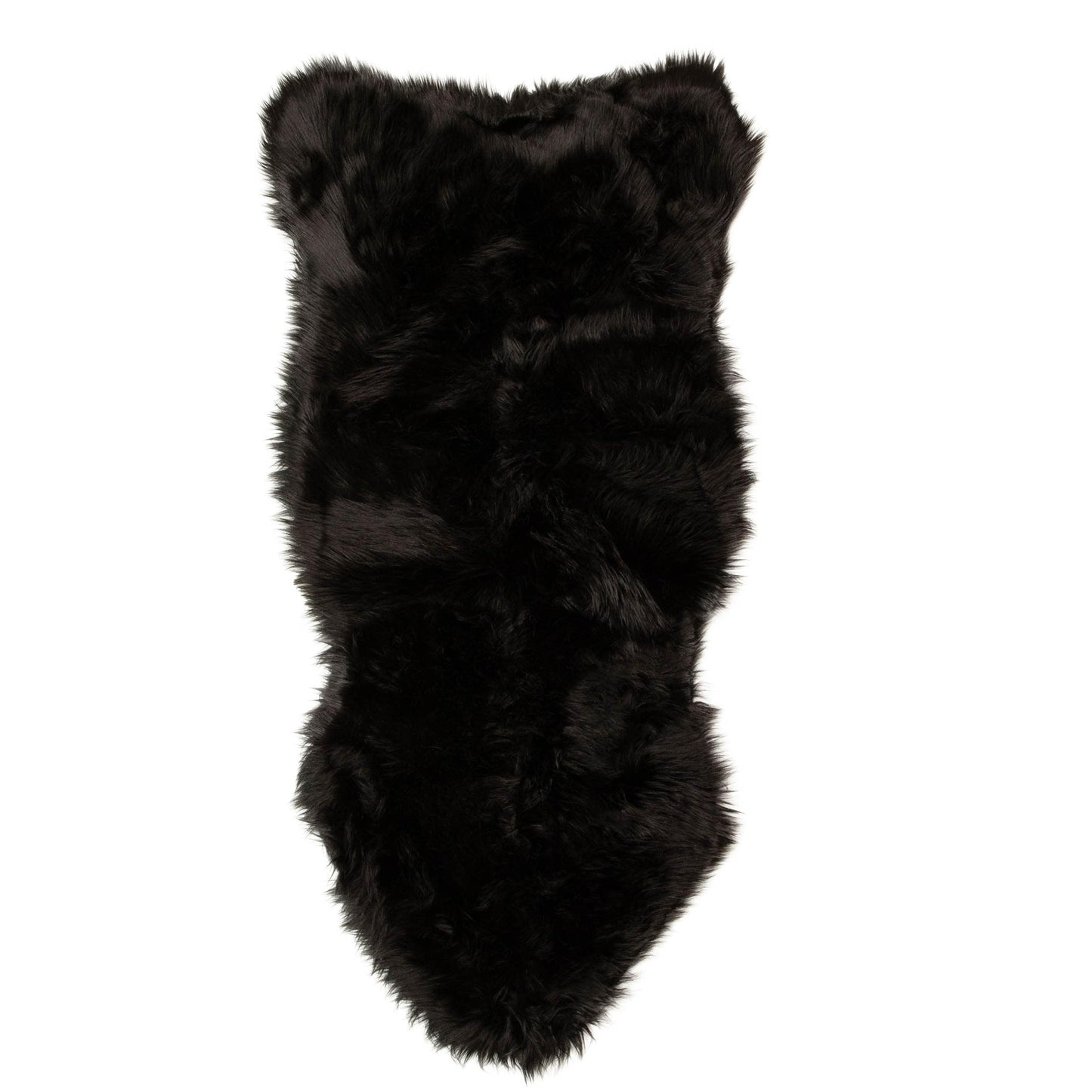 Tapis en fausse fourrure de mouton Silver Orchid Parrott