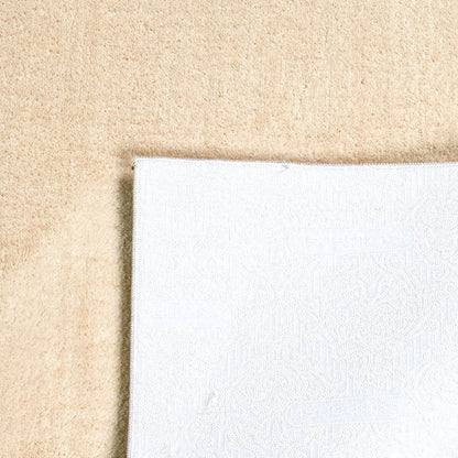 Tapis doux et lavable avec envers antidérapant, couleurs unies