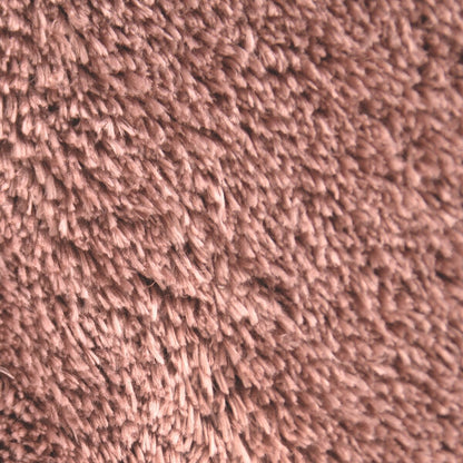 Tapis doux et lavable avec envers antidérapant, couleurs unies