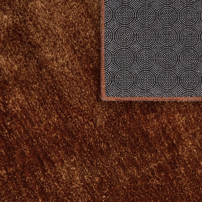 Tapis doux et lavable avec envers antidérapant, couleurs unies