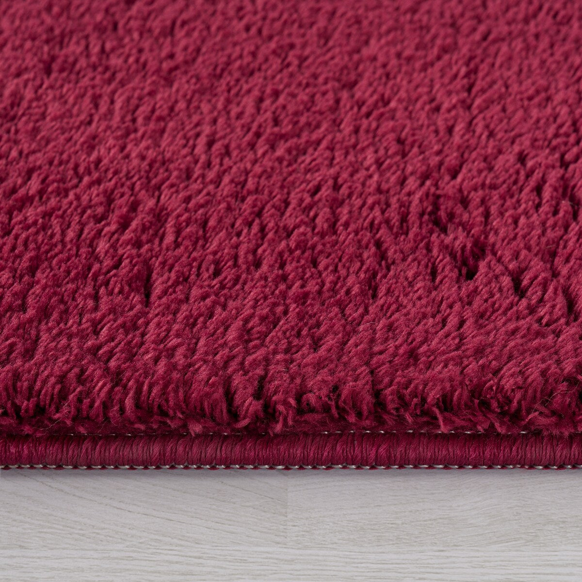 Tapis doux et lavable avec envers antidérapant, couleurs unies
