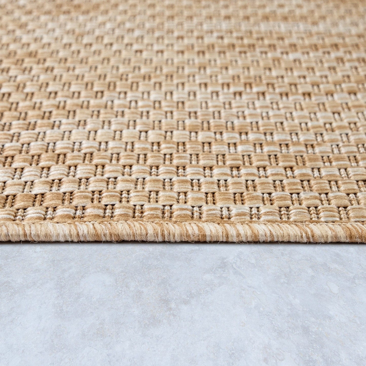 Tapis d'extérieur imperméable à motifs variés pour terrasse