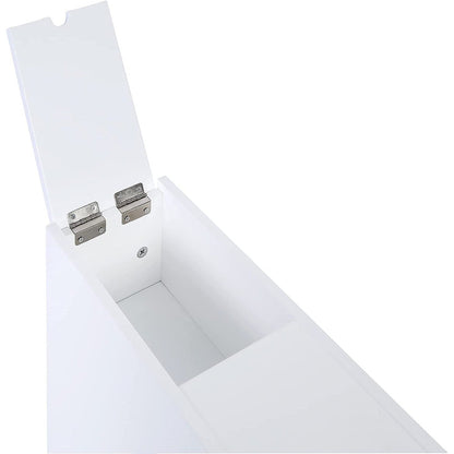 Meuble de rangement de salle de bain Spirich Home Slim, porte-papier toilette autoportant, meuble de salle de bain avec tiroir coulissant