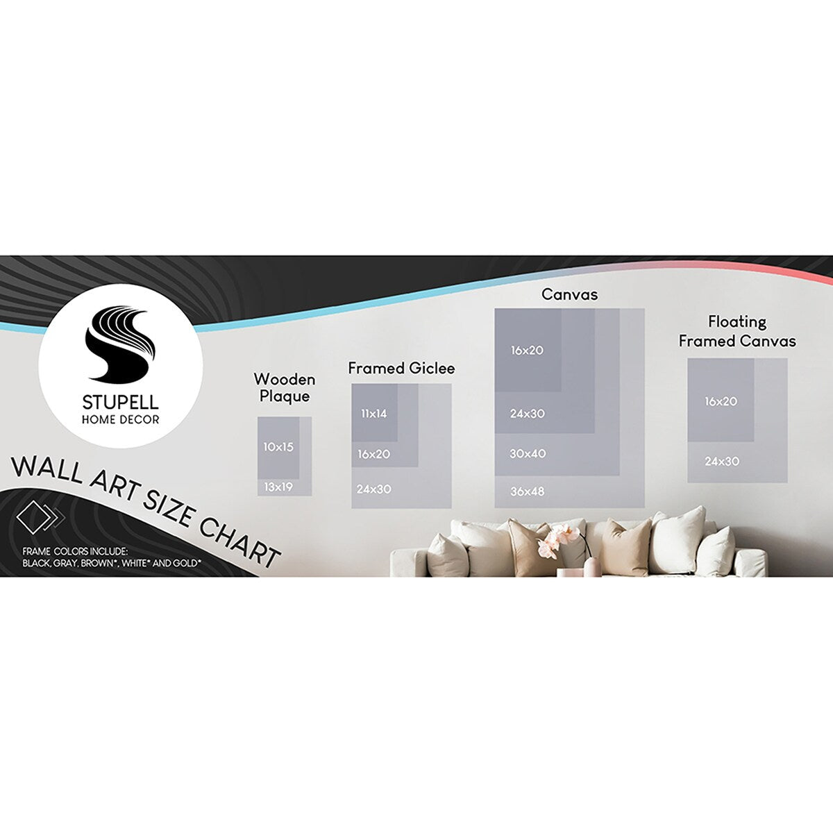 Décoration murale sur toile Stupell, oiseaux et décorations de Noël, forêt de bouleaux