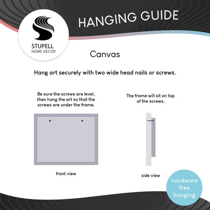 Stupell - Panneau de salle de bain « Asseyez-vous » - Art mural minimaliste sur toile noir et blanc