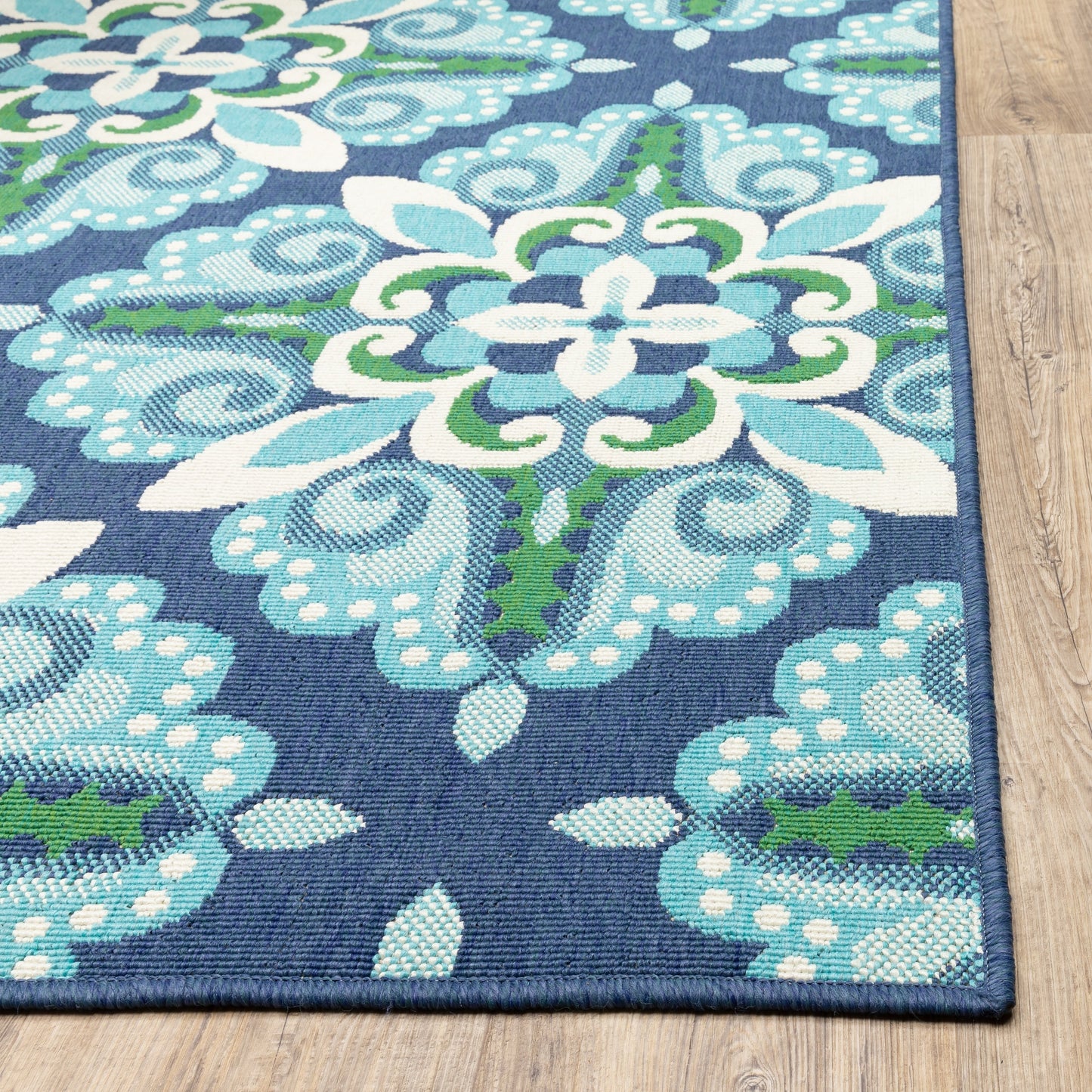Tapis d'intérieur et d'extérieur Style Haven Martinque Medallion-
