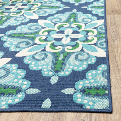 Tapis d'intérieur et d'extérieur Style Haven Martinque Medallion-