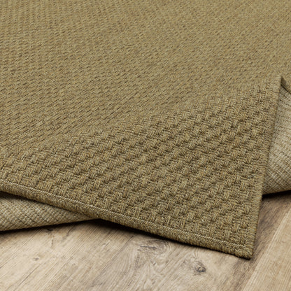 Tapis d'intérieur et d'extérieur tissé ton sur ton Veranda de Style Haven