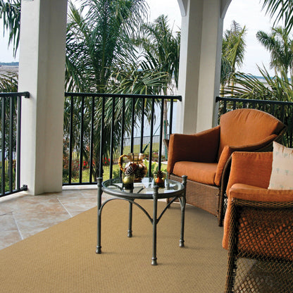 Tapis d'intérieur et d'extérieur tissé ton sur ton Veranda de Style Haven