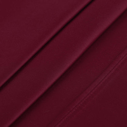 Parure de lit en coton égyptien de qualité supérieure, 400 fils au pouce carré, avec poche profonde et couleur unie