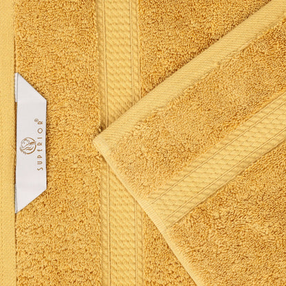 Ensemble de 10 serviettes épaisses en coton égyptien de qualité supérieure