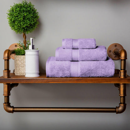 Ensemble de serviettes 3 pièces en coton égyptien épais de qualité supérieure