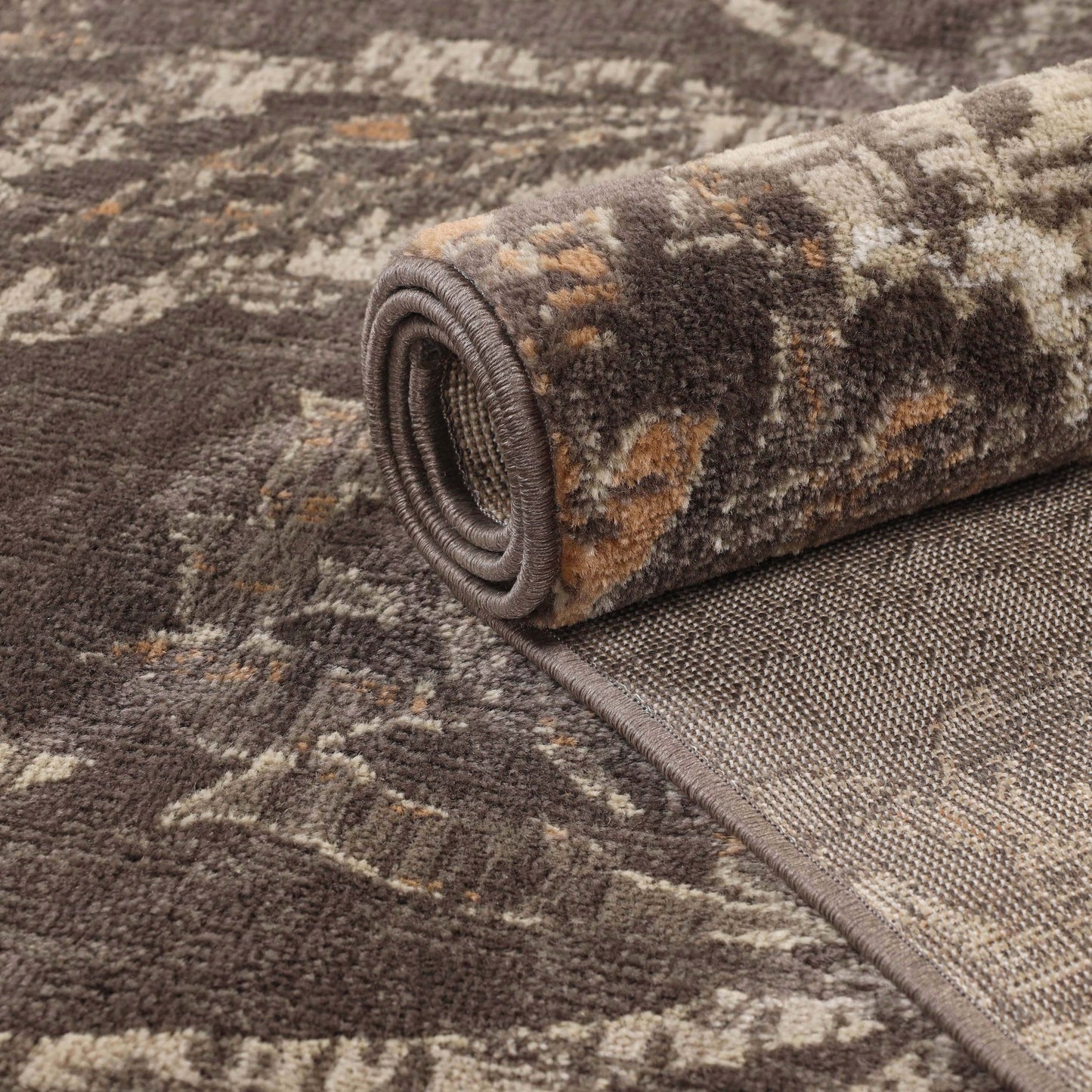 Tapis d'intérieur floral de style ferme jacobéen de qualité supérieure