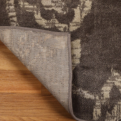 Tapis d'intérieur floral de style ferme jacobéen de qualité supérieure