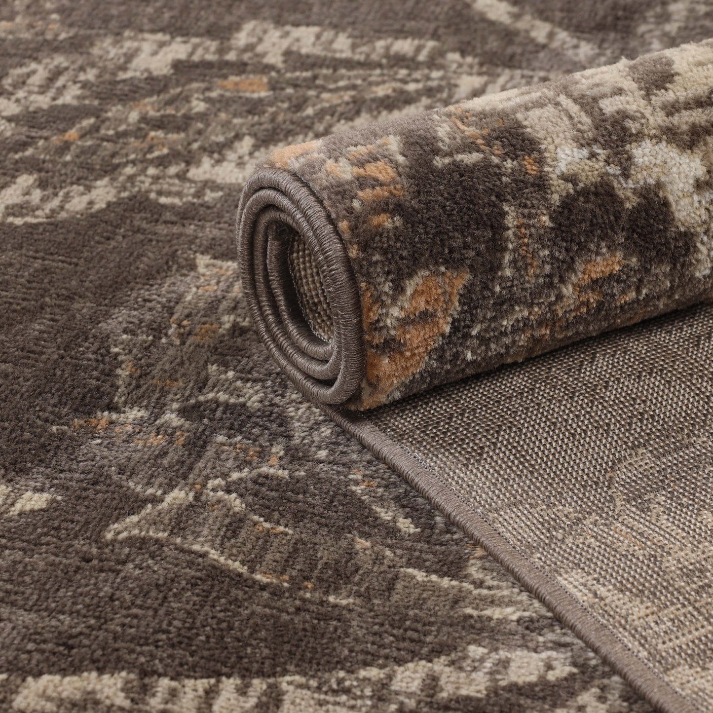 Tapis d'intérieur floral de style ferme jacobéen de qualité supérieure