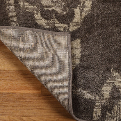 Tapis d'intérieur floral de style ferme jacobéen de qualité supérieure