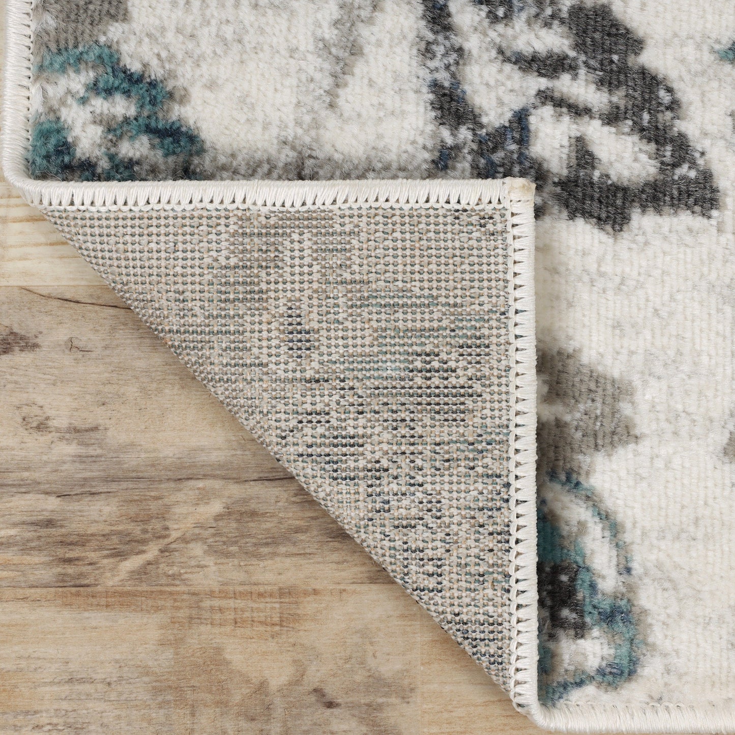 Tapis d'intérieur floral de style ferme jacobéen de qualité supérieure