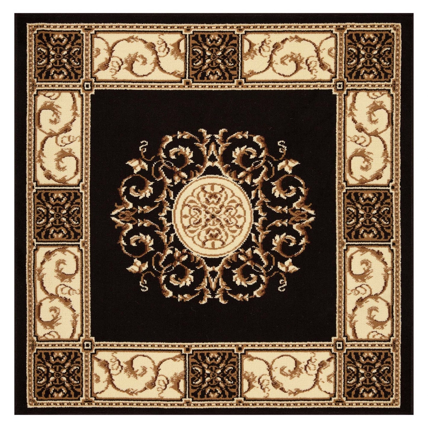 Grand tapis d'intérieur traditionnel de qualité supérieure