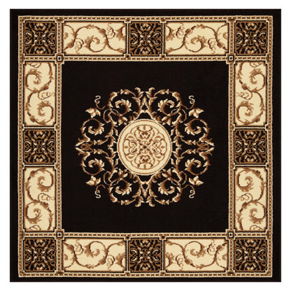 Grand tapis d'intérieur traditionnel de qualité supérieure