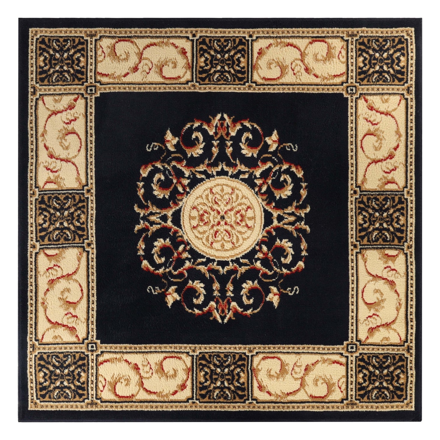Grand tapis d'intérieur traditionnel de qualité supérieure