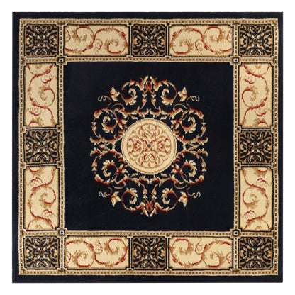 Grand tapis d'intérieur traditionnel de qualité supérieure