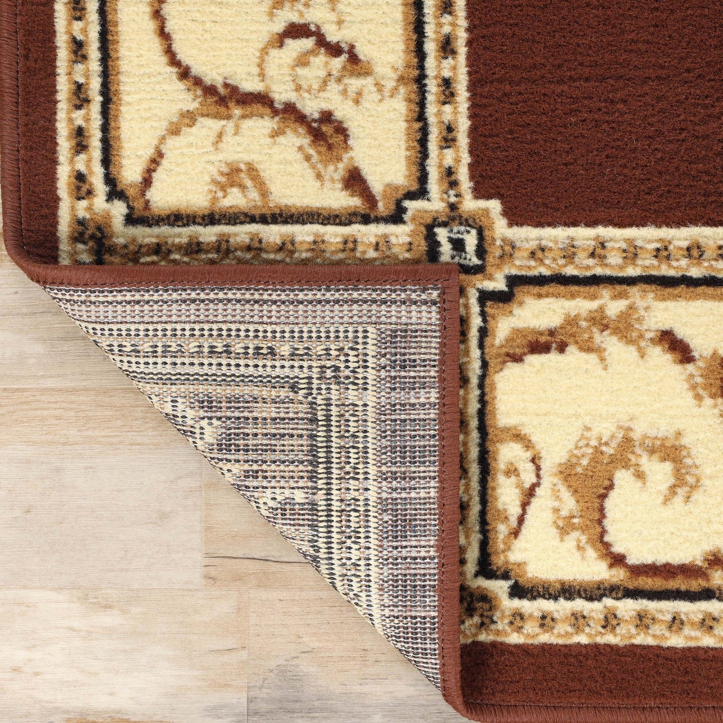 Grand tapis d'intérieur traditionnel de qualité supérieure