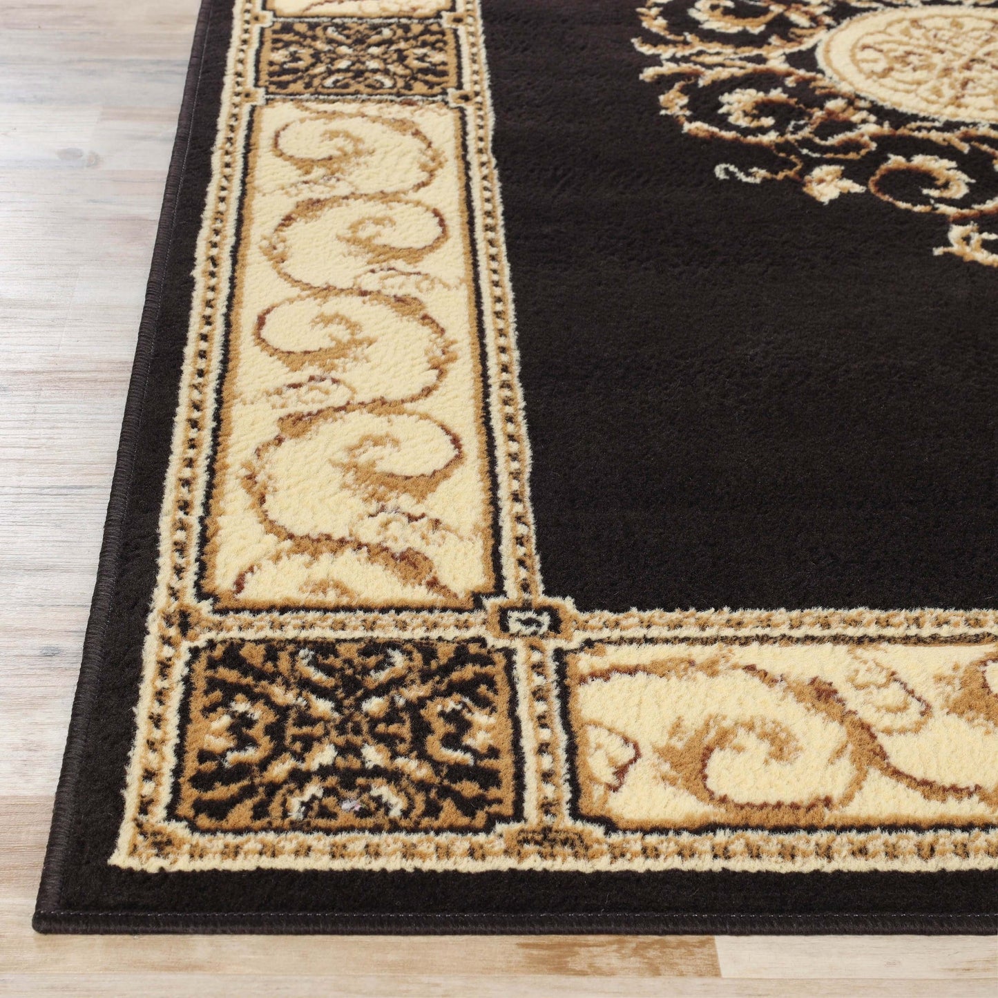 Grand tapis d'intérieur traditionnel de qualité supérieure
