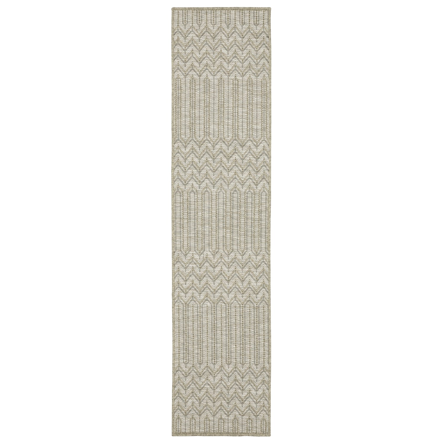 Tapis de sol Vista Home Tangelo Geometric Tan/Black Ultimate Performance