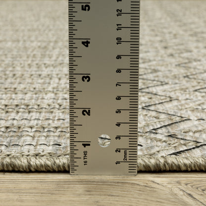 Tapis de sol Vista Home Tangelo Geometric Tan/Black Ultimate Performance