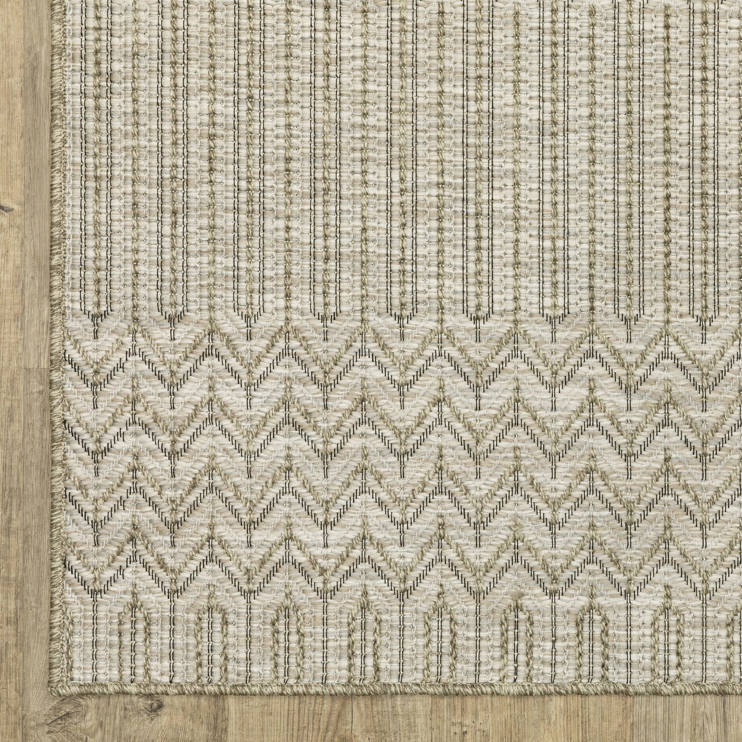 Tapis de sol Vista Home Tangelo Geometric Tan/Black Ultimate Performance