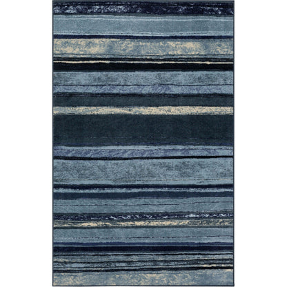 Tapis bohème rayé multicolore Sultan Nomad Curated