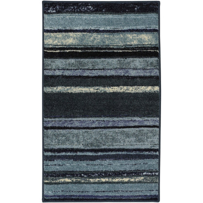 Tapis bohème rayé multicolore Sultan Nomad Curated