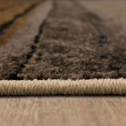 Tapis bohème rayé multicolore Sultan Nomad Curated