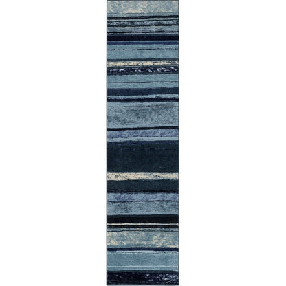 Tapis bohème rayé multicolore Sultan Nomad Curated