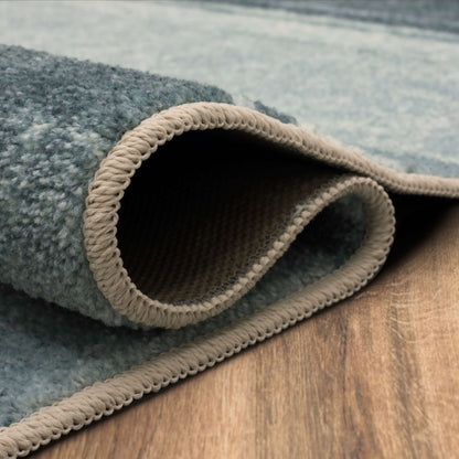 Tapis bohème rayé multicolore Sultan Nomad Curated